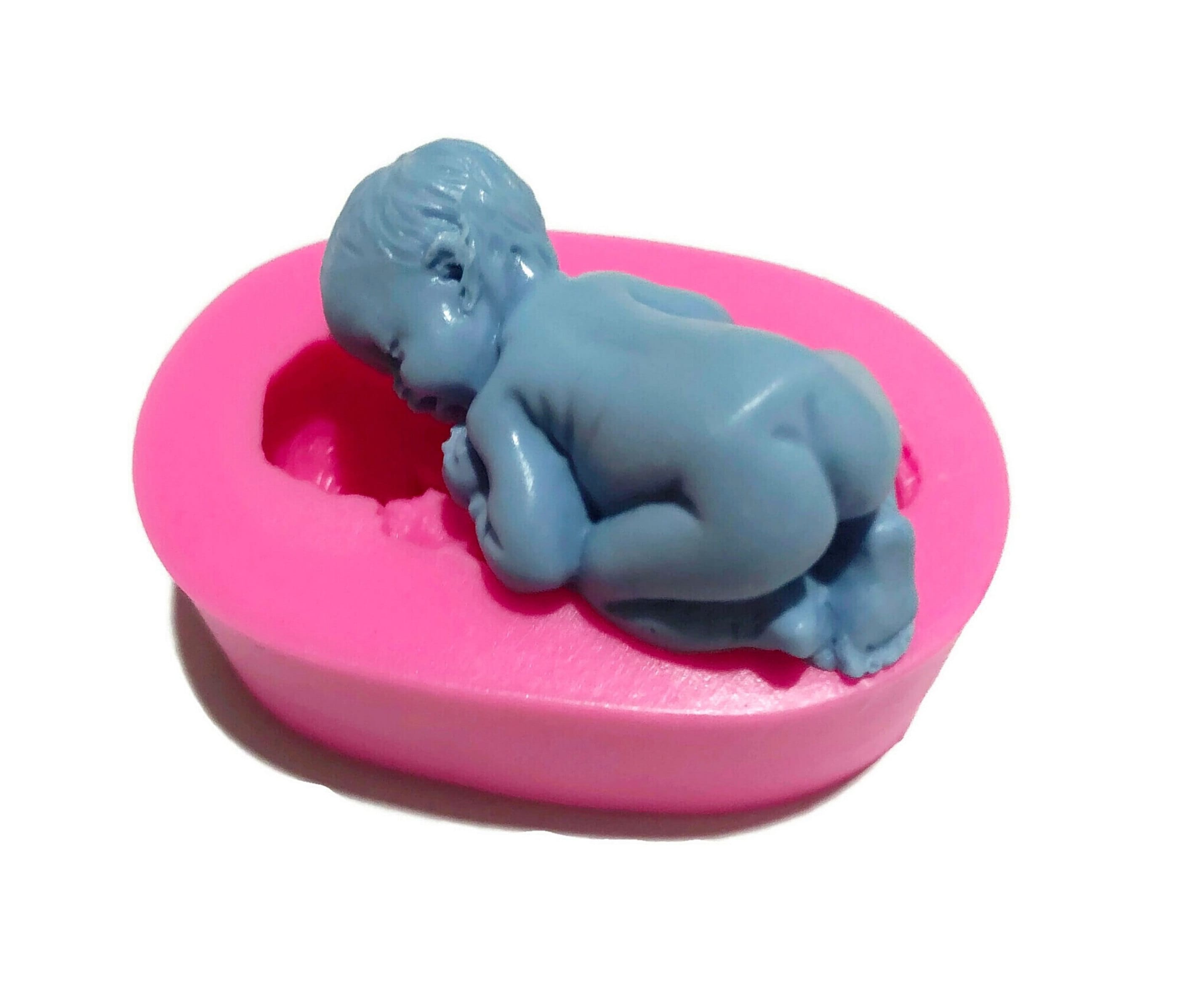 Baby Shower Themed Silicone Soap Mold 3d Baby Milk Bottle - Temu Austria