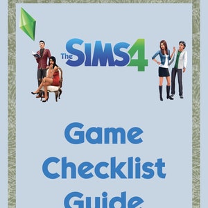 Lista de verificación y grabación de The Ultimate Sims 4 Legacy