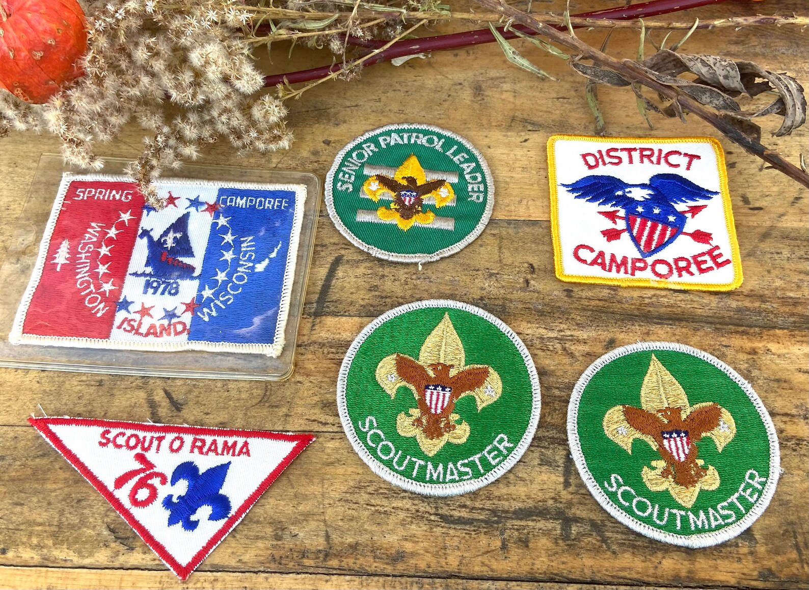 Vintage Boy Scout Patches Ribbons and Scarf Memorabilia Boy Etsy