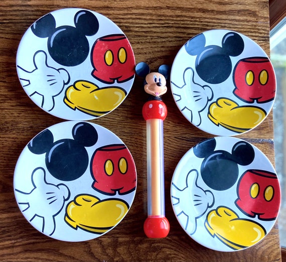 Mickey Mouse Ceramic Bowls, Disney Kitchen Tableware