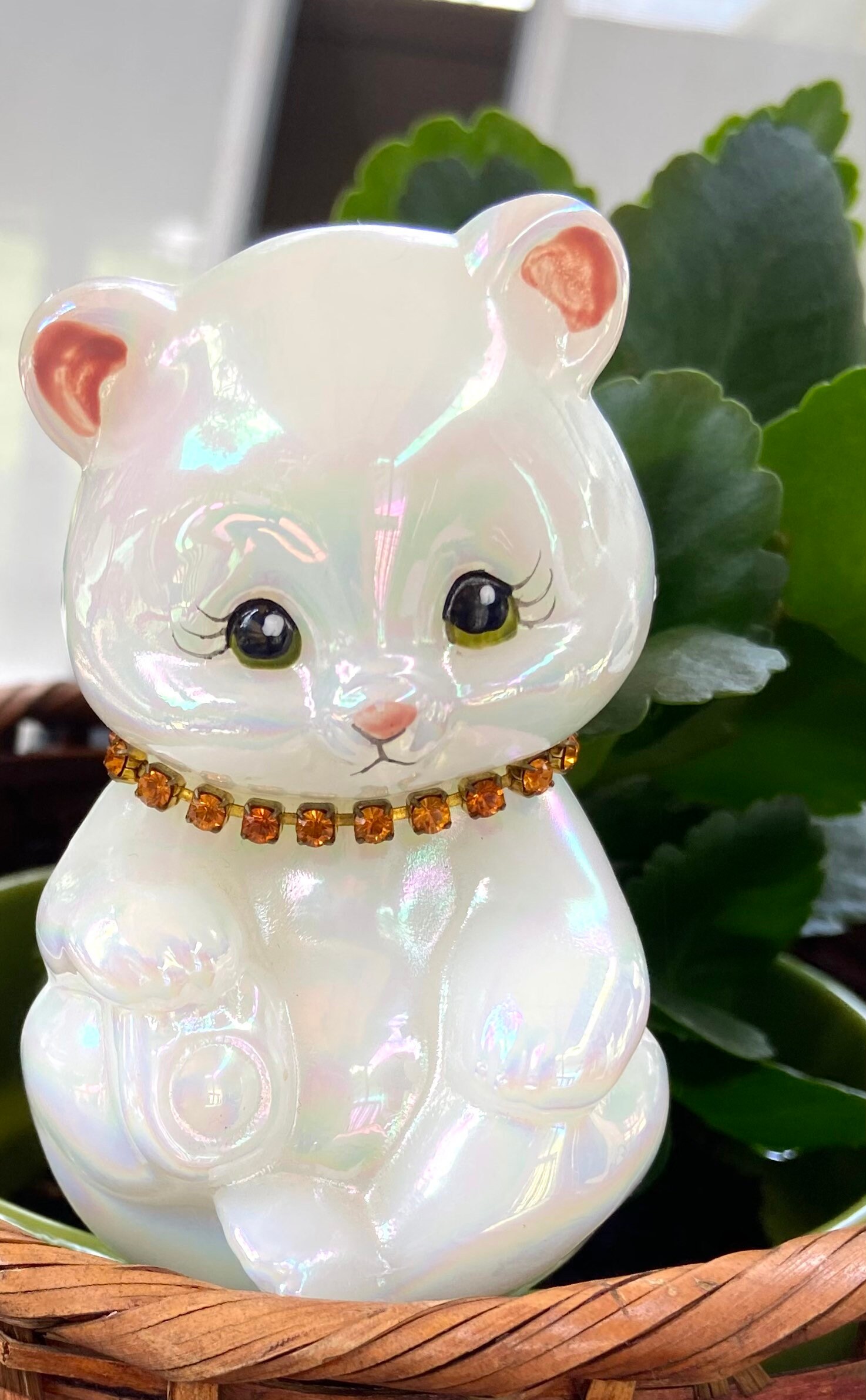 fenton bear figurine
