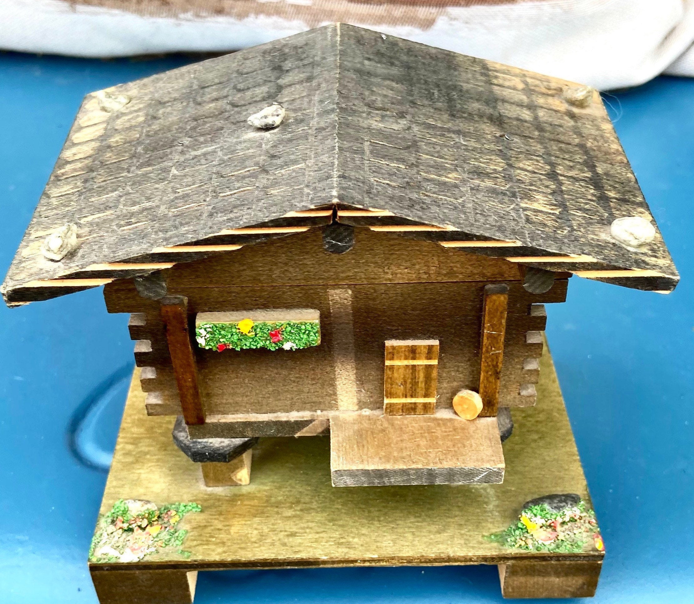 Wooden Swiss Chalet - Etsy Wooden Swiss Chalet - Etsy