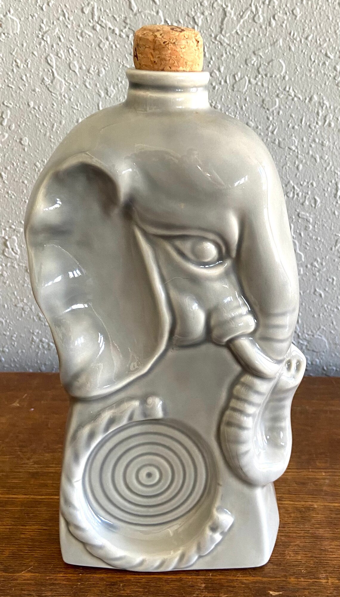 Vintage 1956 Jim Beam Republican Election Elephant Decanter Etsy