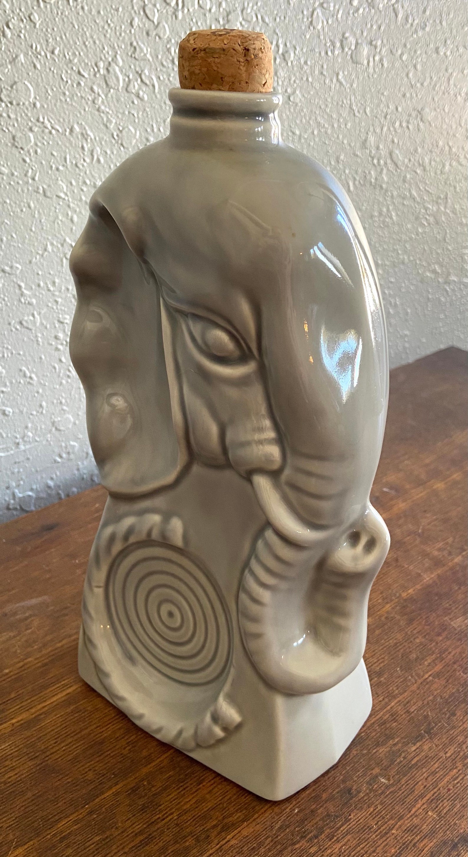 Vintage 1956 Jim Beam Republican Election Elephant Decanter Etsy