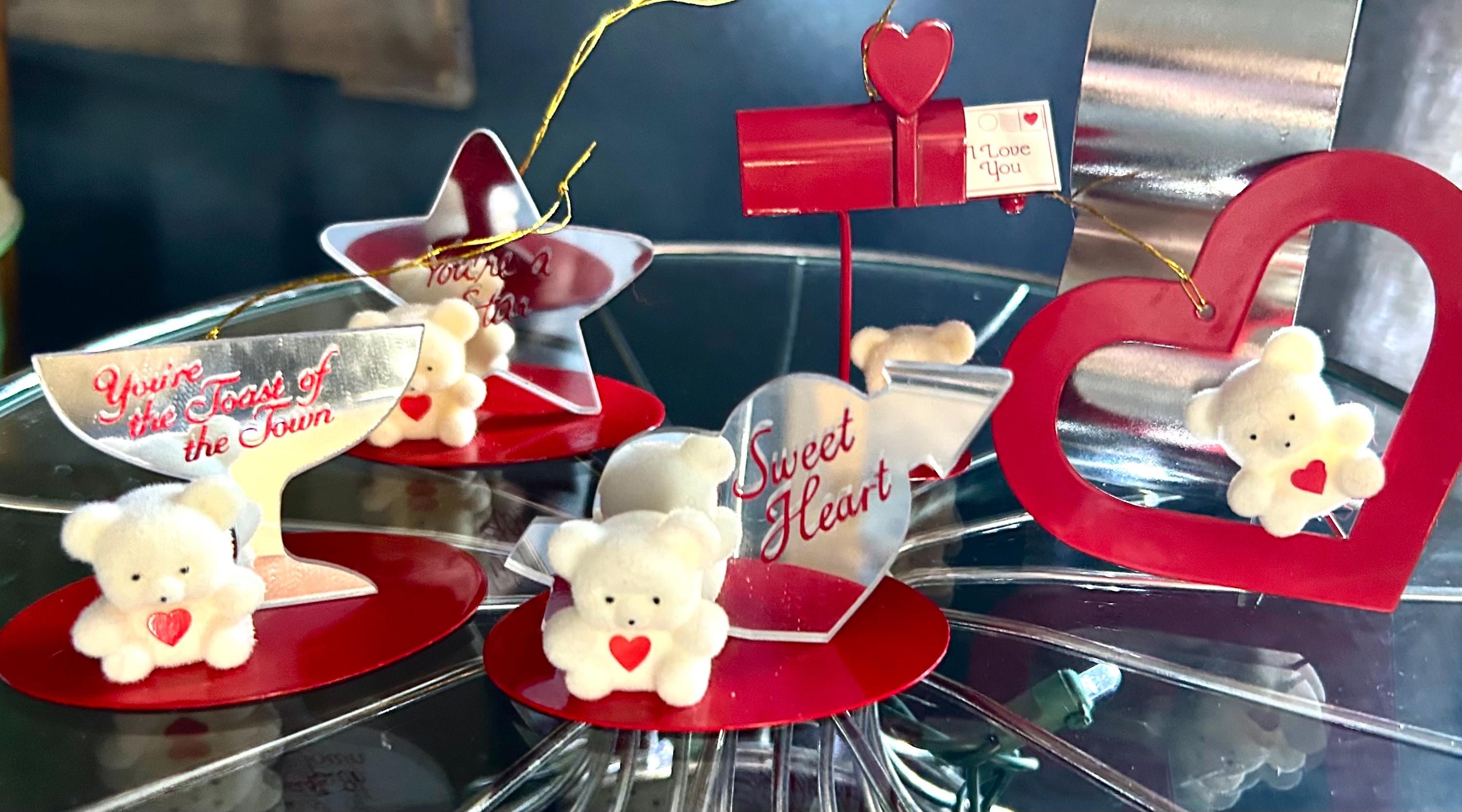 Vintage Valentine’s Bear AVON 1980s (set of 5), Avon Style Collectible ...