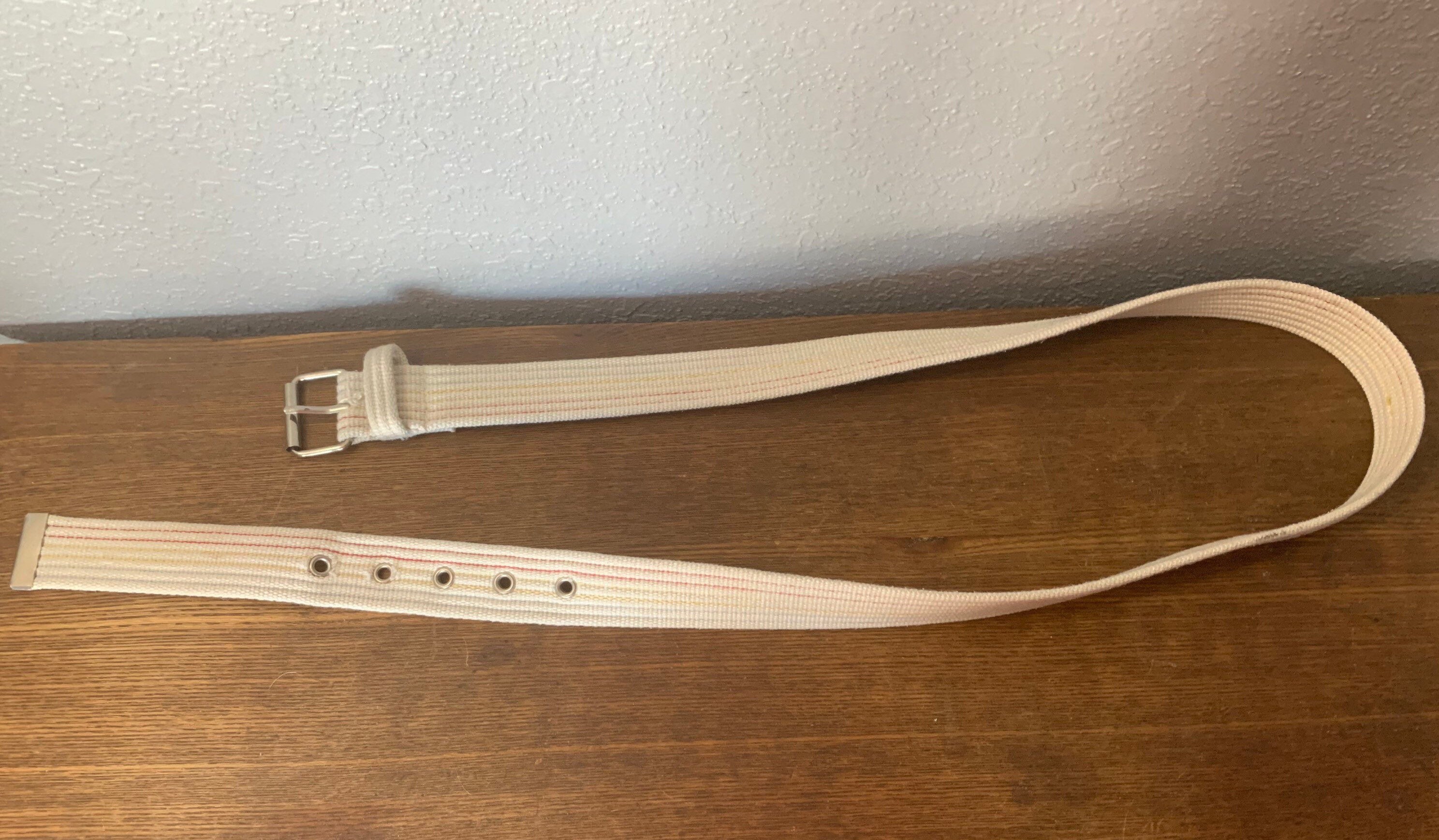 Vintage Retro Belt Small White Rainbow for Pant/jeans Belt  display picture 3