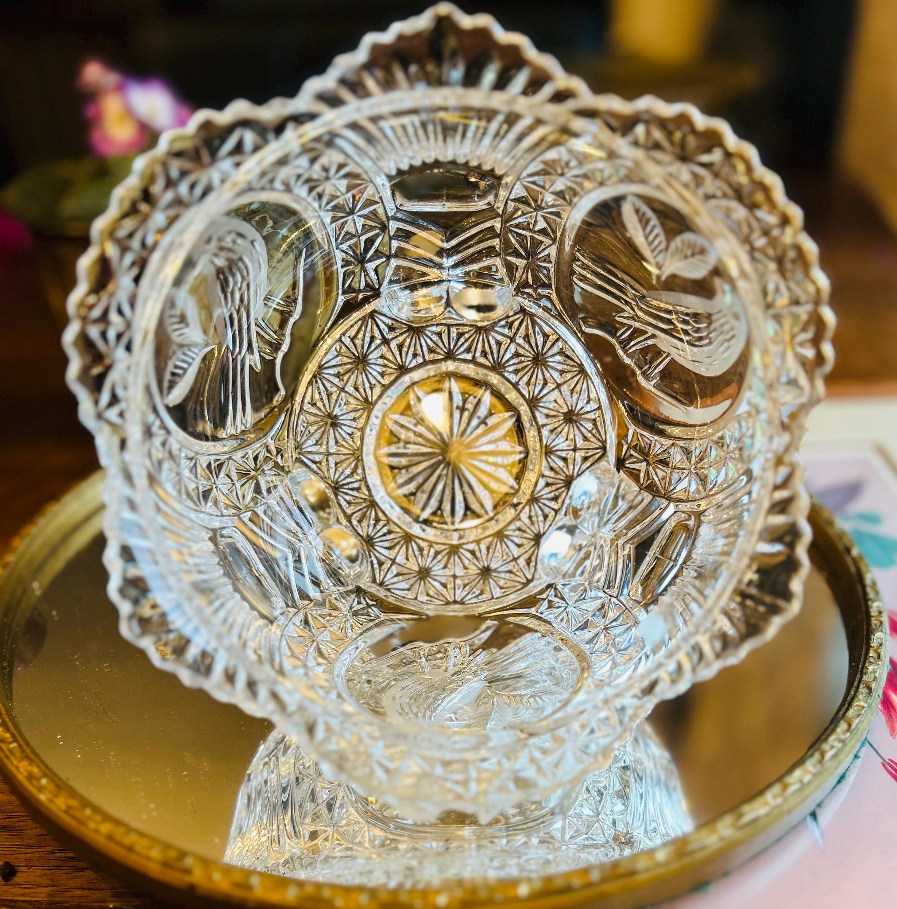 Crystal 3 Bird Dish - Etsy