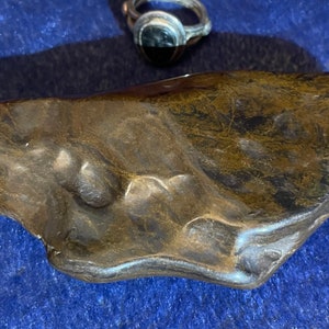 Wyoming Banded Iron Ventifact Palm Stone