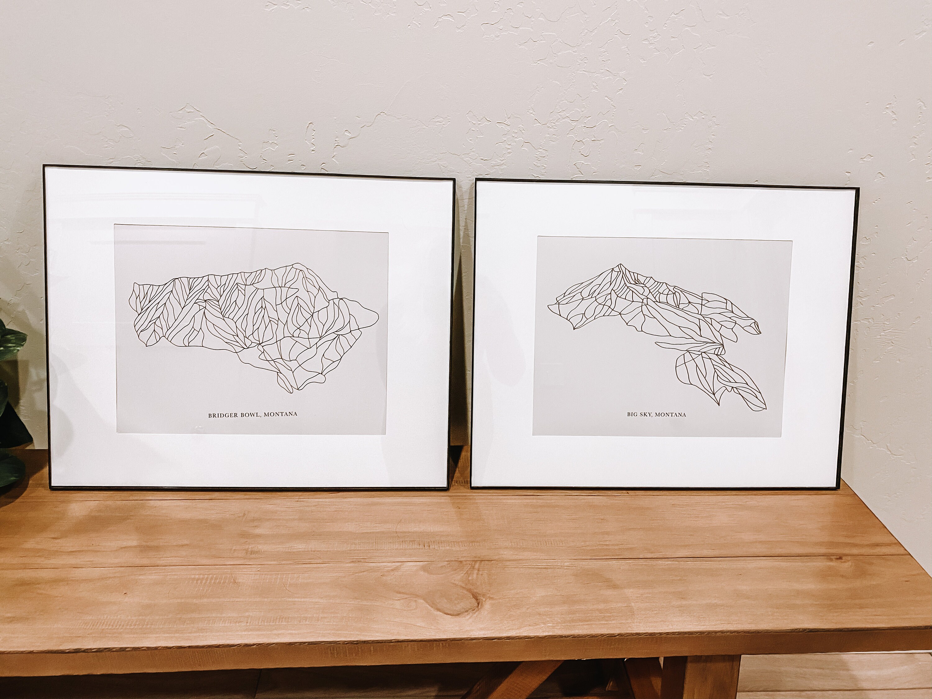 Tamarack Map Tamarack Trail Map Tamarack Idaho Tamarack Ski Etsy