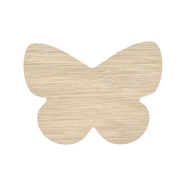 Poignées de meubles en bois de chêne papillon Hemnes table à langer forêt armoire tiroir forêt bouton de porte chambre d'enfant bouton de commode idée cadeau enfants