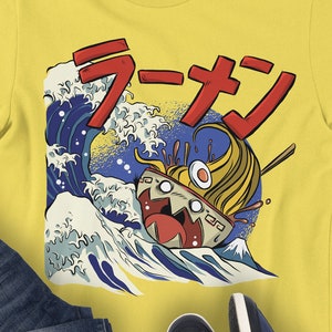 Anime Shirt - Aesthetic Shirt - Japanese Fashion Inspired Tee - Manga - Streetwear Shirt - Ramen Seas T-Shirt