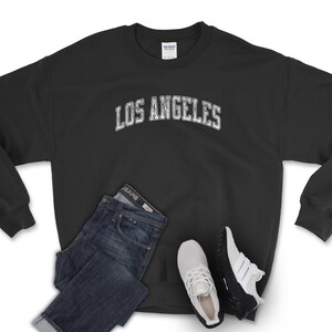 Los Angeles Sweatshirt - LA Sweatshirt - Los Angeles Crewneck Sweatshirt - LA Crewneck - Vintage LA Sweatshirt