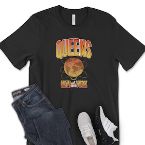 Camiseta Queens-Camiseta Queens Nueva York-Camisa Queens Camisa-Camisa Queens NY-Ropa NY-NY Queens-Queens Nueva York Camiseta T-Queens Ny