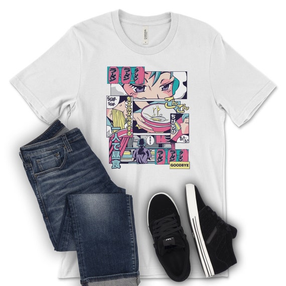 Anime Shirt Aesthetic Shirt Japanese 