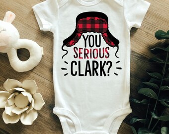 you serious clark onesie