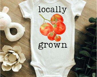 Tomato Onesie Etsy