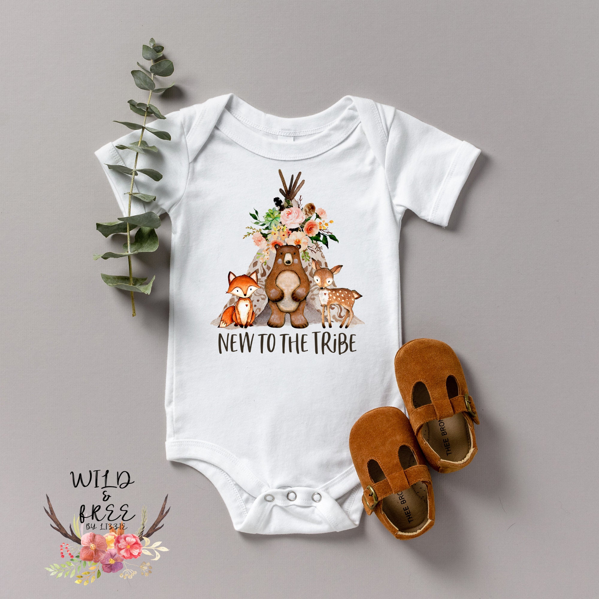 New to the tribe baby best sale outfit