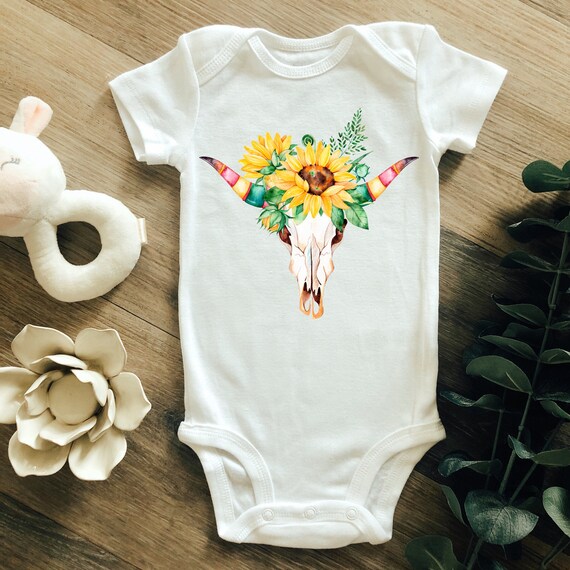 baby sunflower onesie