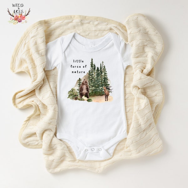 Woodland Baby Clothes Etsy