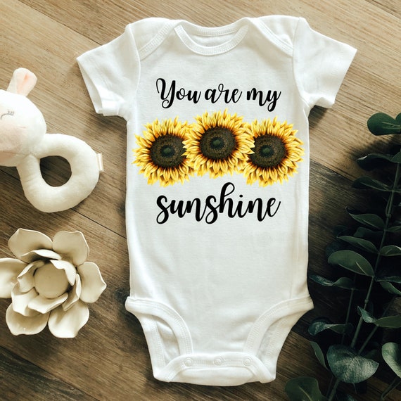 sunflower onesie