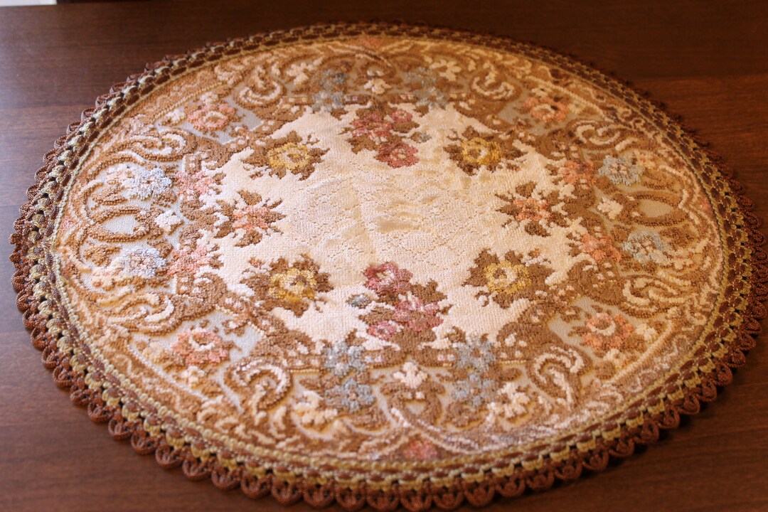Vintage Doily Amrose Art Linens, Inc. 14 Garland Made in Belguim Etsy