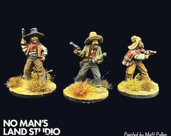 Wild West Mexican Bandito Pre Painted Miniatures Dead Mans Hand What A Cowboy 28mm Gunslinger Miniature Painted Pro Paint COMMISSION