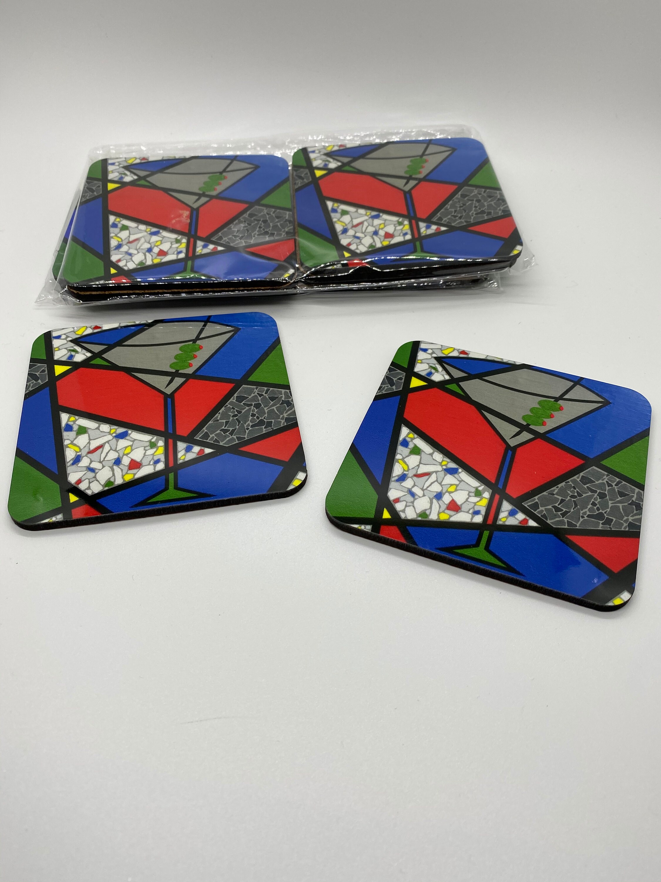 Martini Coasters