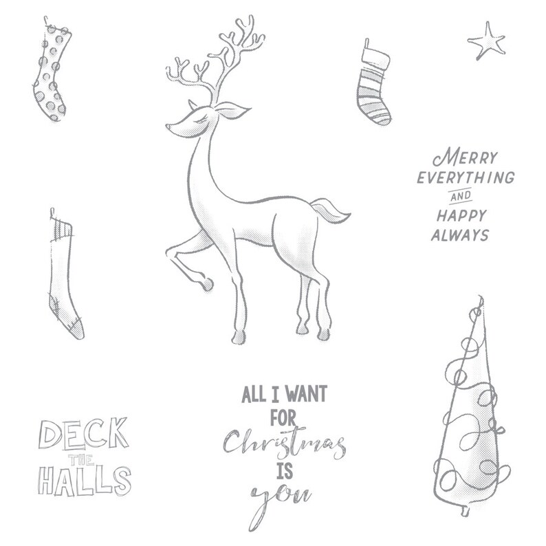 Fun Stampers Journey Merry Everything Stamp Set