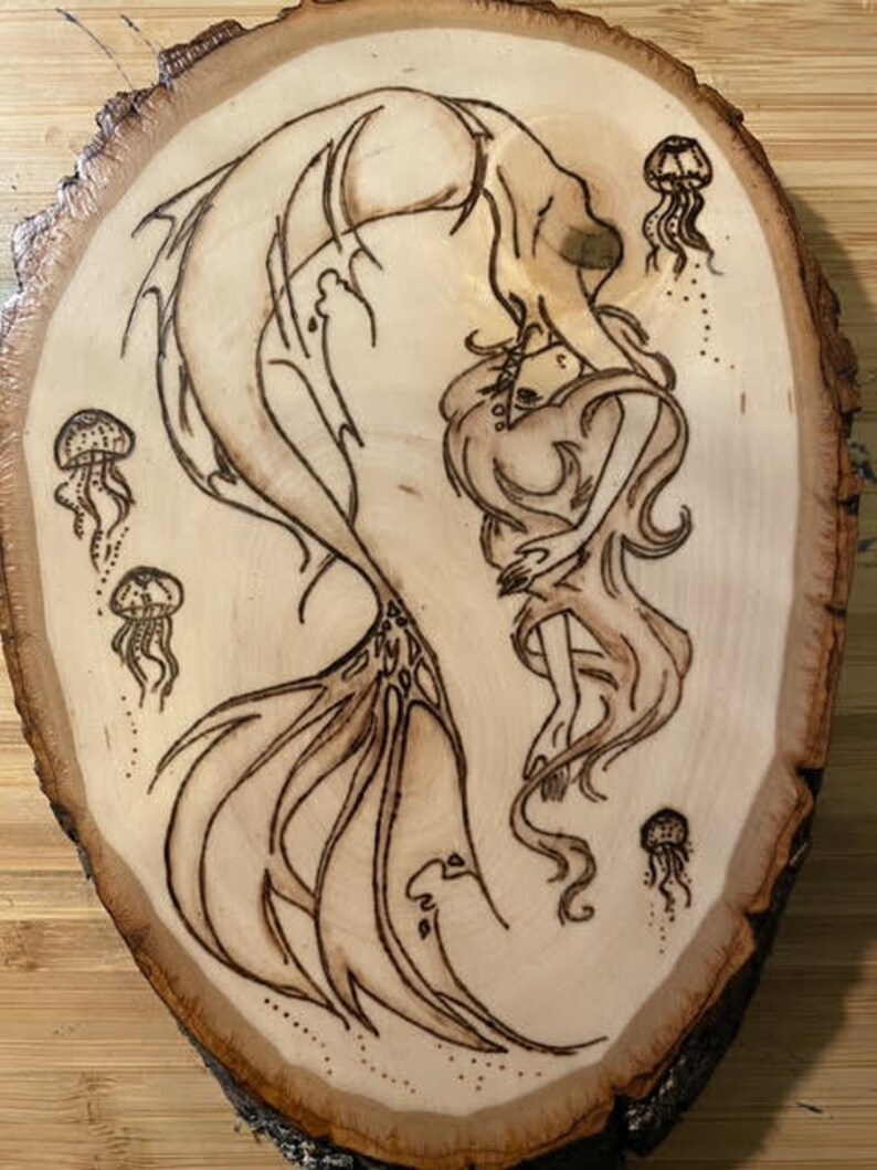Custom Wood Burning/ Pyrography Pieces Etsy