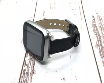NEW Genuine Leather Black Color Strap for Apple Watch band, 38/40mm 42/44mm For Women, For Apple watch series 1 2 3 4 5 6 7 8