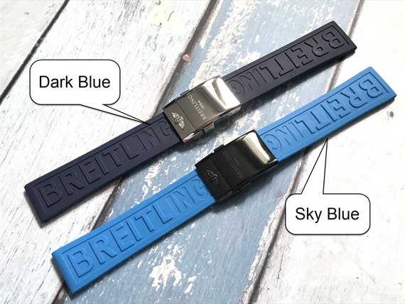 New 20 22 24mm BAND STRAP for Breitling High Quality Silicone