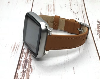 NEW Genuine Leather Classic Brown Color Strap for Apple Watch band, 38/40mm 42/44mm For Women, For Apple watch series 1 2 3 4 5 6 7 8