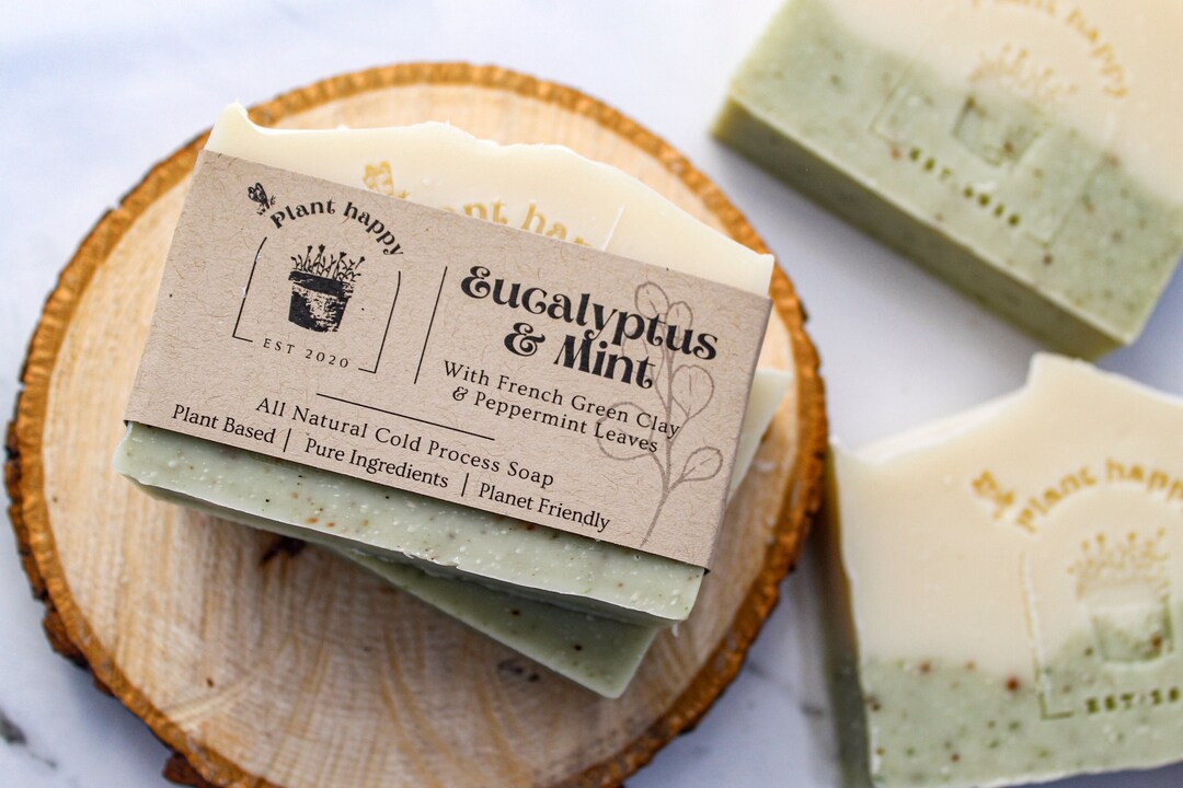 Eucalyptus & Mint - Eucalyptus Soap - Mint Soap - Cold Process Soap ...