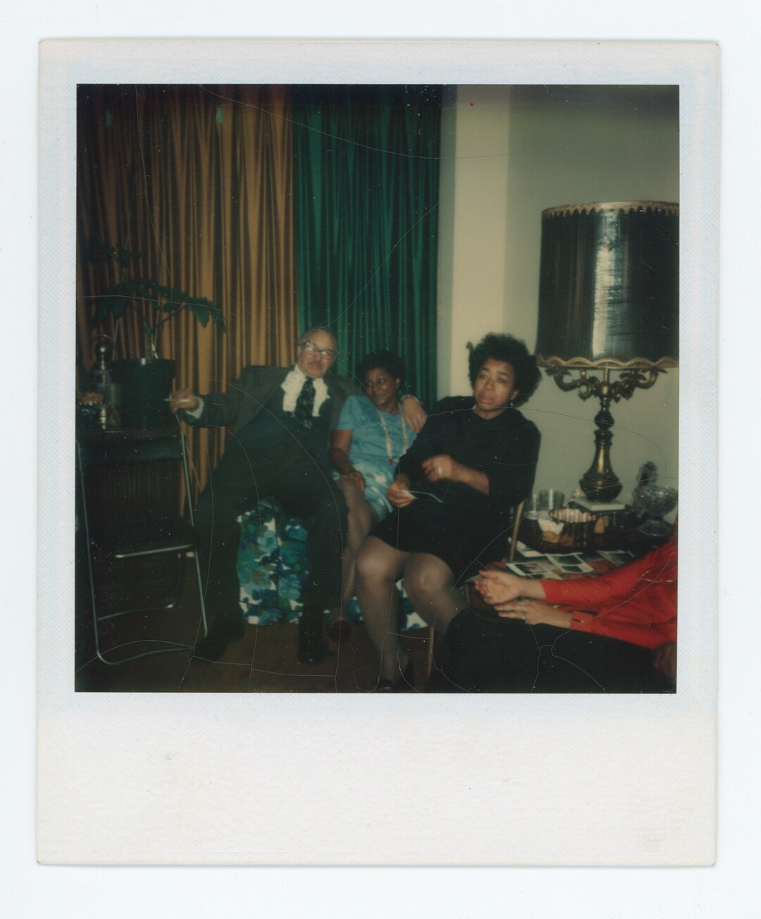 Party Too Hard : African American Family POLAROID Snapshot - Etsy
