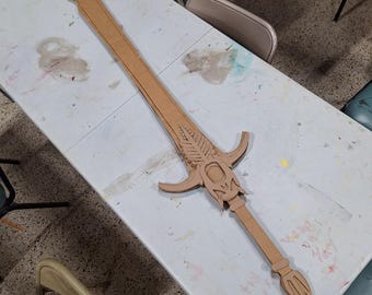 The Rebellion DMC Cosplay Sword Template