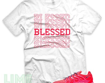 vapormax plus bright crimson pink blast shirt
