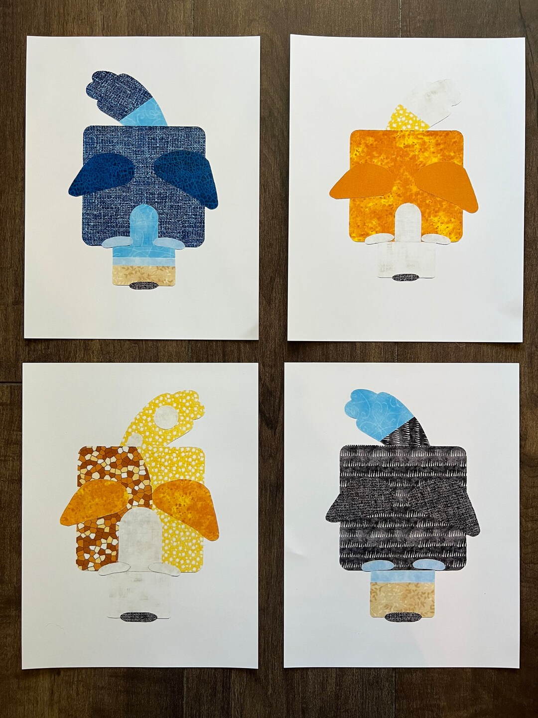 Blueyinspired Art Print Blue Dog Wall Art Blue Heeler Wall Etsy