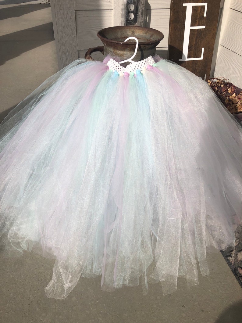tulle skirt purple cream easter dress mint princess dress Easter Skirt girls tulle skirt long tutu princess skirt blue princess