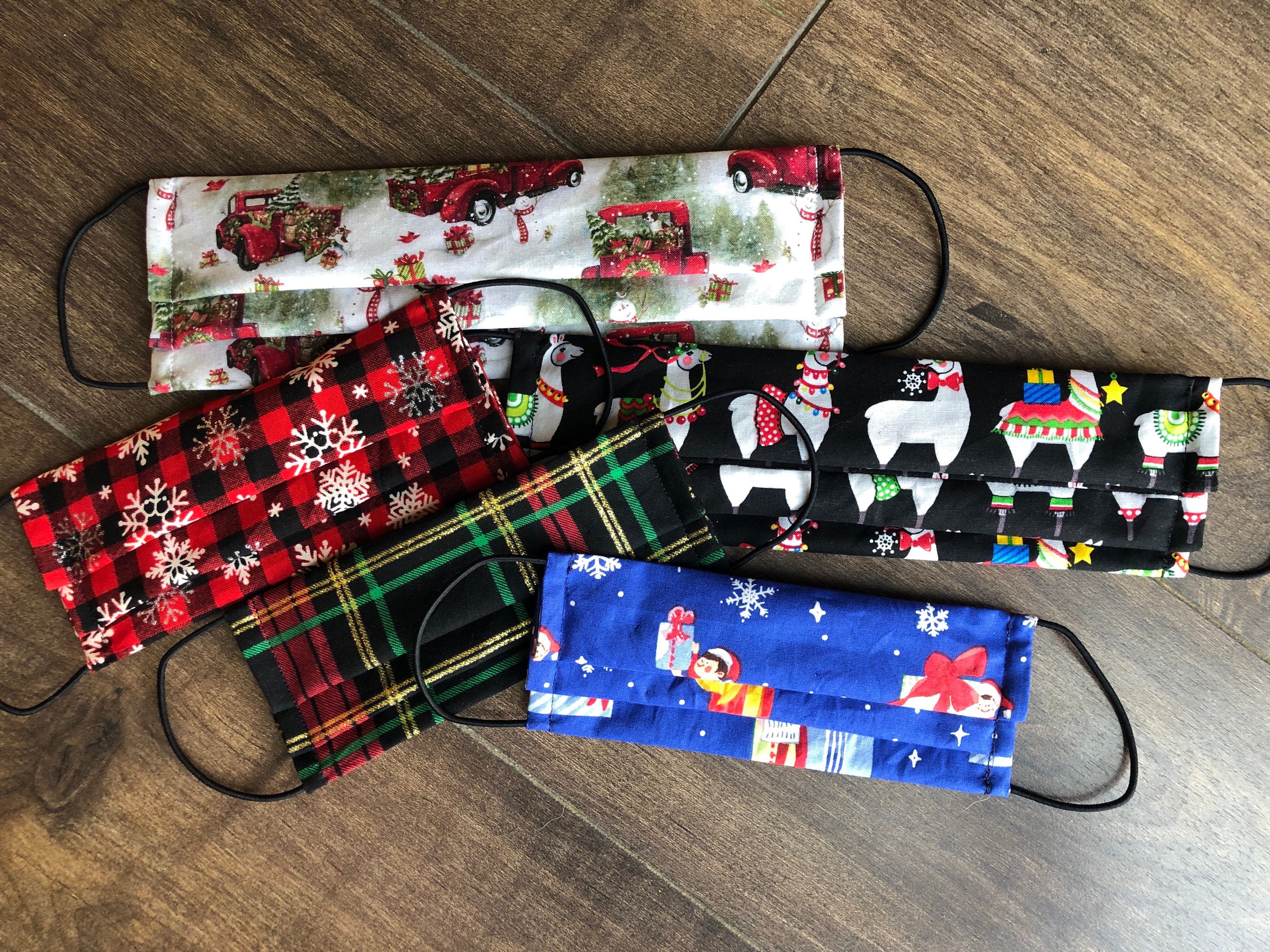 Christmas Face Mask Holiday Face Maskchristmas Mask Etsy Canada