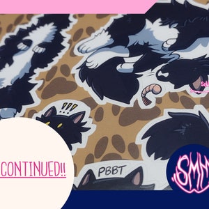Nergigante the Cat Sticker Sheet