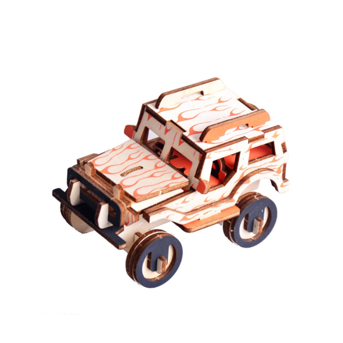 3D Woodcraft Assembly Car Series Kit Jigsaw Puzzle Decoration Etsy