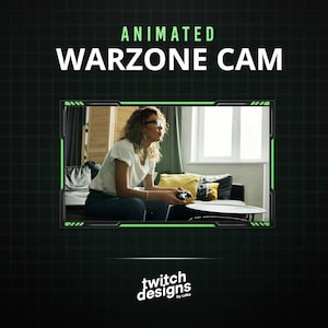 Animated WARZONE 2 Twitch Cam