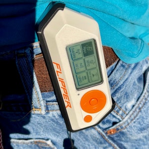 Flipper Zero Holster Case w\ Belt Clip (for bare flipper, no silicone sock)