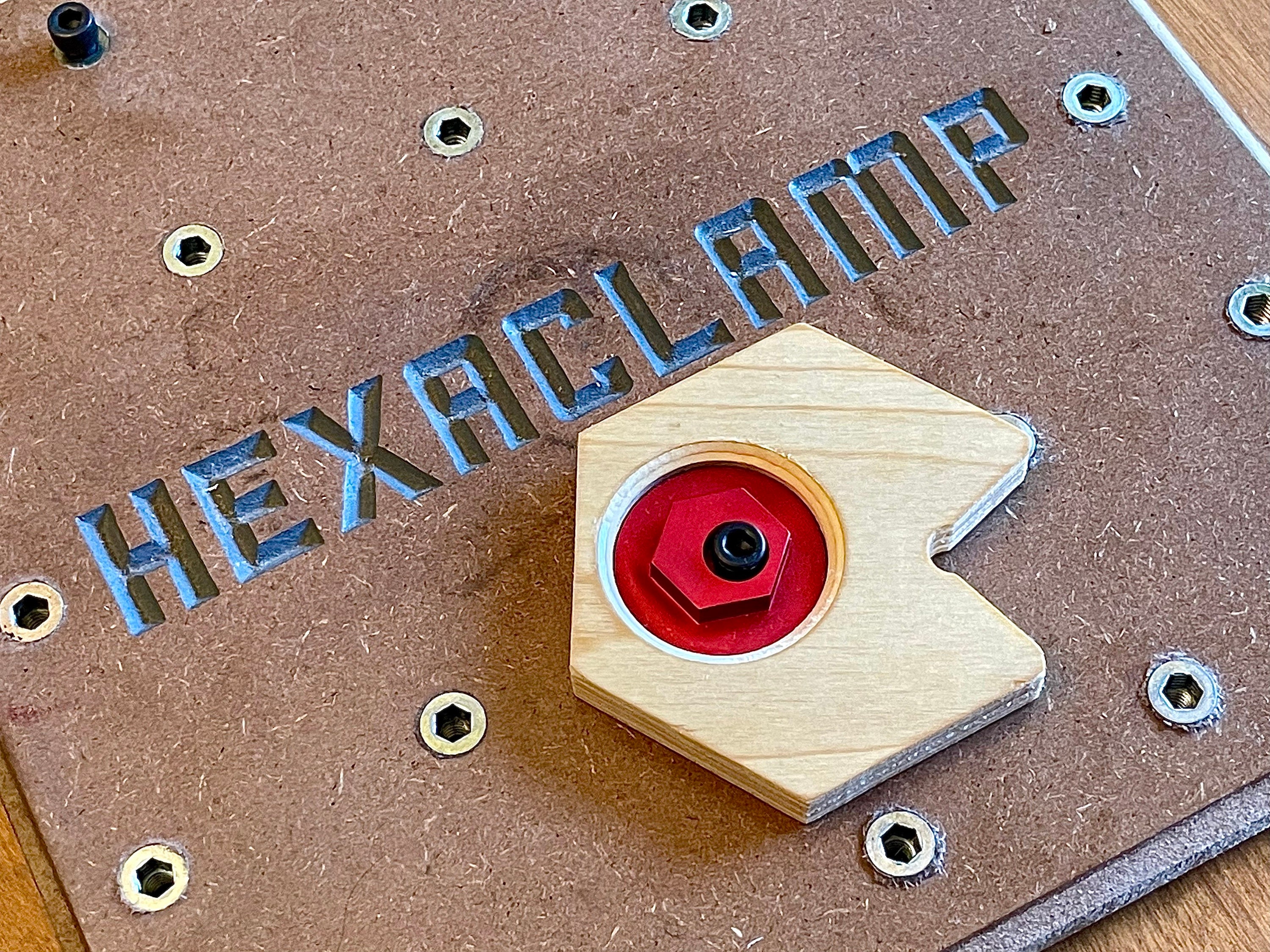 Low Profile Hexaclamp Hobby CNC Clamp Woodworking Clamp Etsy