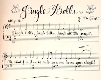 Jingle Bells (Kalligraphie)