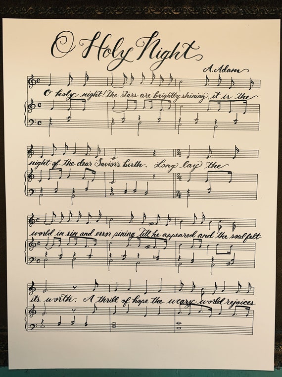 O holy night the stars are brightly - eHymnBook