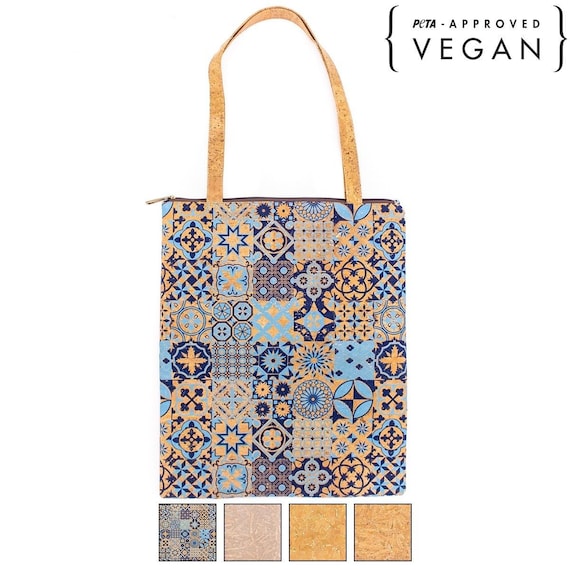 Vegan bag / Natural cork bag BAG-406-TUVX