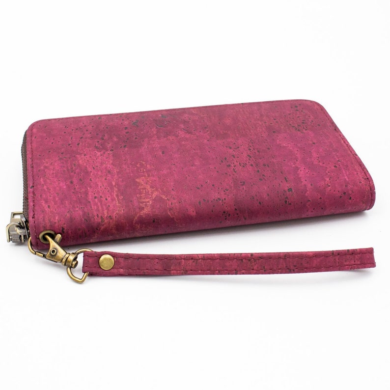 Vegan wallet / Women's cork wallet / Made in Portugal cork Etsy