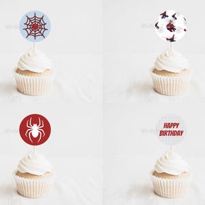 Spiderman-cupcaketoppers