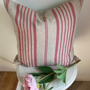 CABBAGES AND ROSES Jolly Stripe Designer Cushion Cover Made To Order 50cmsq